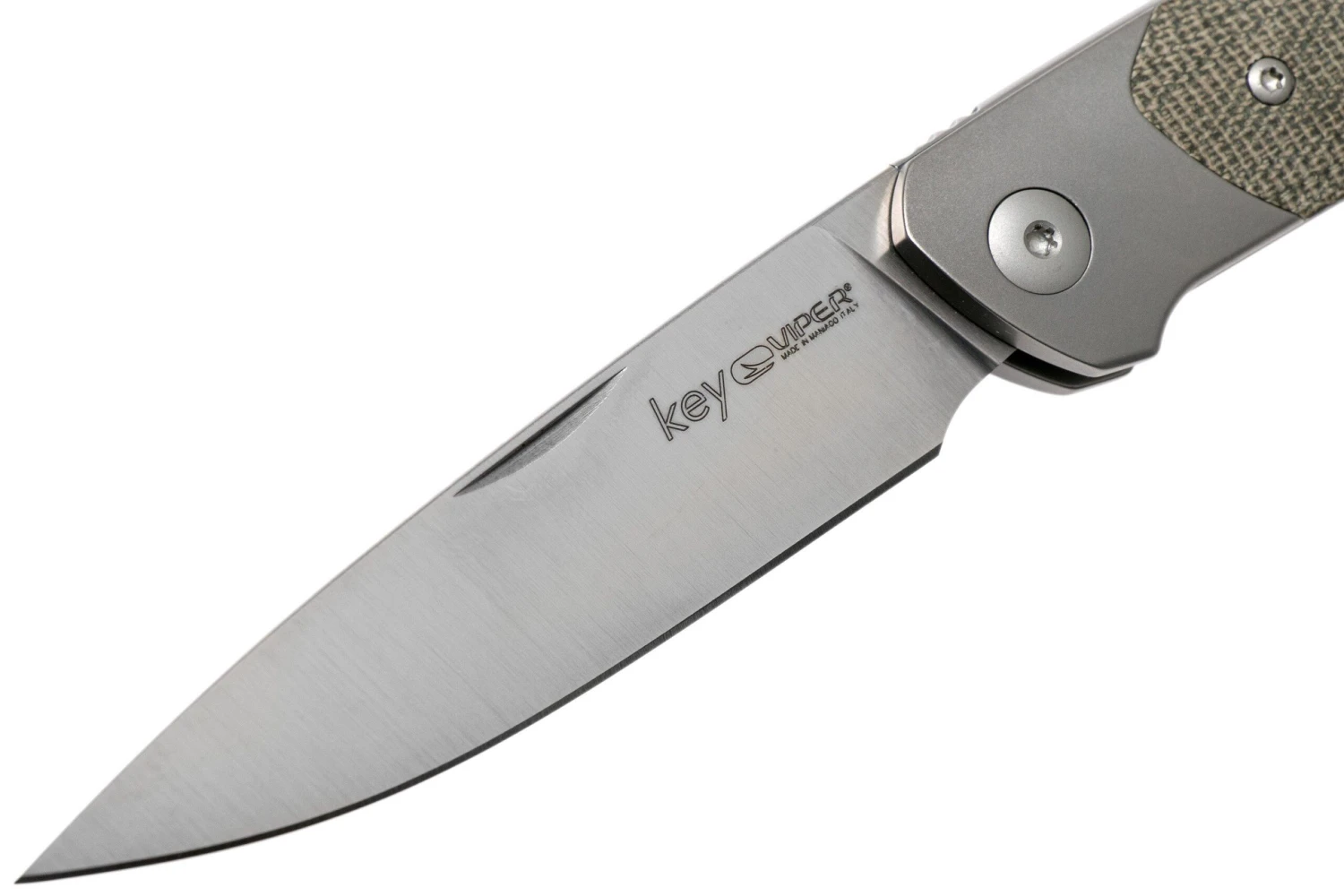 Viper Key V5978CV Bolster Green Canvas Micarta Navaja, Jesper Voxnaes Design 3 Viper Key V5978CV Bolster Green Canvas Micarta Navaja, Jesper Voxnaes Design - Imagen 3