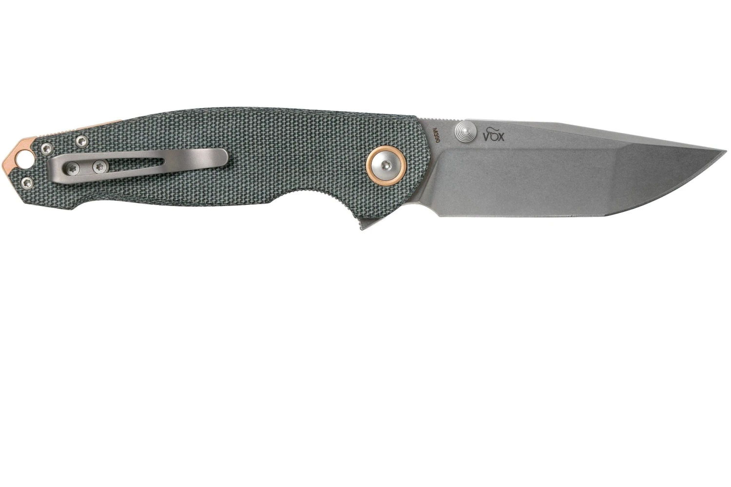 Viper Katla V5982CB Stonewashed, Black Micarta Navaja, Jesper Voxnaes Design 2 Viper Katla V5982CB Stonewashed, Black Micarta Navaja, Jesper Voxnaes Design - Imagen 2