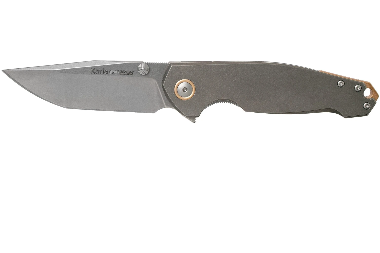 Viper Katla V5982TI Stonewashed, Titanium Navaja, Jesper Voxnaes Design 1 Viper Katla V5982TI Stonewashed, Titanium Navaja, Jesper Voxnaes Design