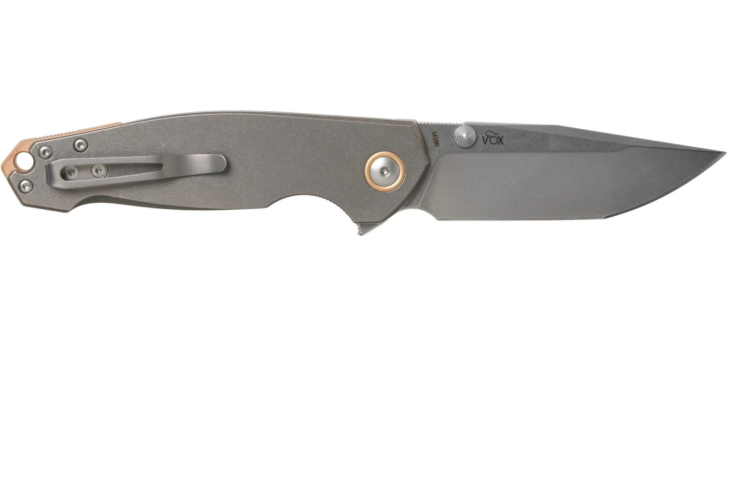 Viper Katla V5982TI Stonewashed, Titanium Navaja, Jesper Voxnaes Design 2 Viper Katla V5982TI Stonewashed, Titanium Navaja, Jesper Voxnaes Design - Imagen 2