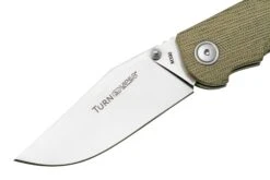 Viper Turn V5988CG Green Canvas Micarta Navaja, Fabrizio Silvestrelli Design 8 Viper Turn V5988CG Green Canvas Micarta Navaja, Fabrizio Silvestrelli Design -Tienda De Cuchillos VPV5988CG 03 viper