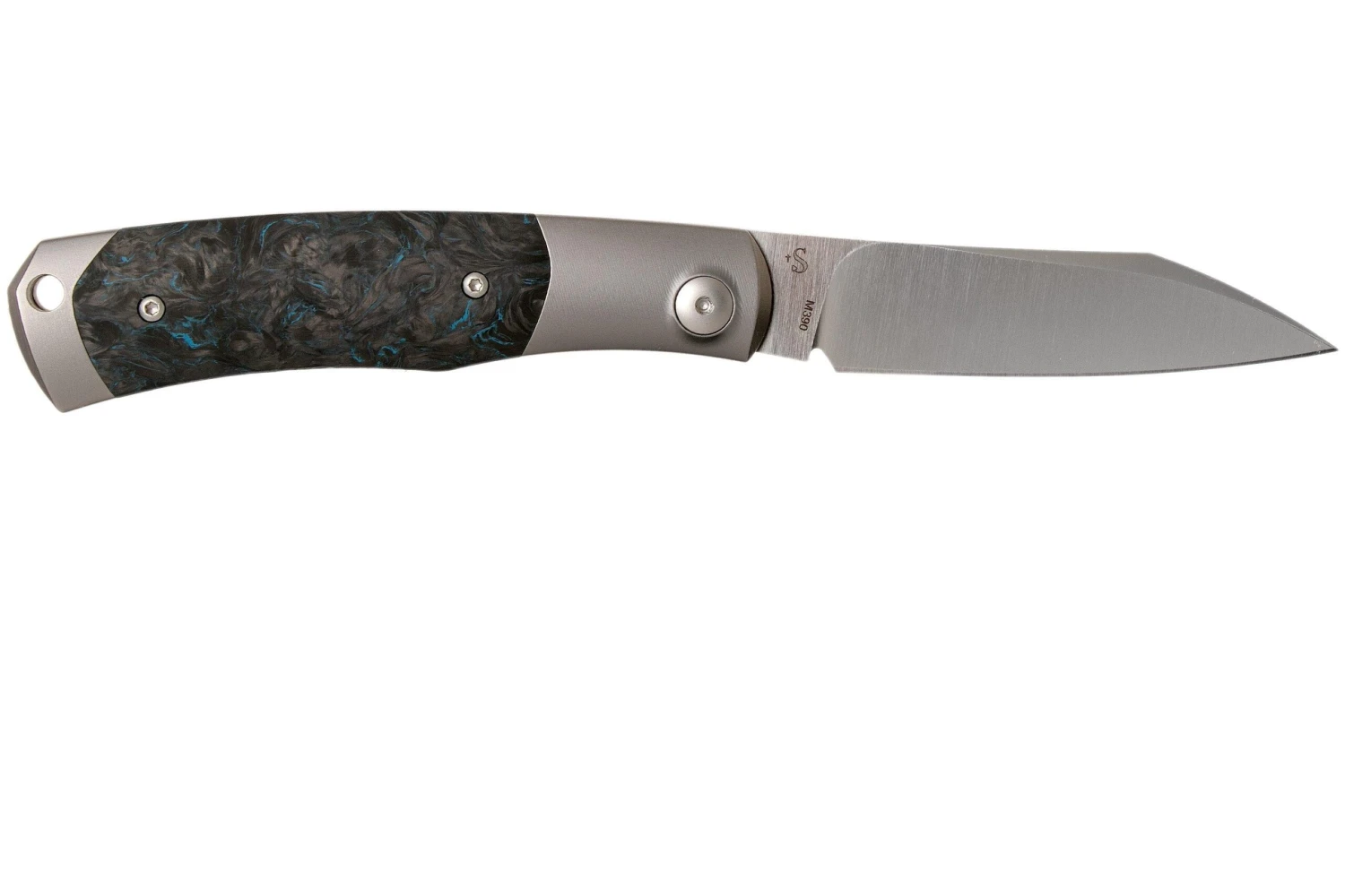 Viper Hug 2 V5994FCB Blue Carbon Fibre Navaja, Diseño Sacha Thiel 2 Viper Hug 2 V5994FCB Blue Carbon Fibre Navaja, Diseño Sacha Thiel - Imagen 2