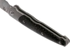 Viper Key VA5978FCB Bolster Damascus Copper Carbon Fibre Navaja -Tienda De Cuchillos VPVA5978FCB 05 viper