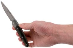 Viper Key VA5978FCB Bolster Damascus Copper Carbon Fibre Navaja -Tienda De Cuchillos VPVA5978FCB 08 viper