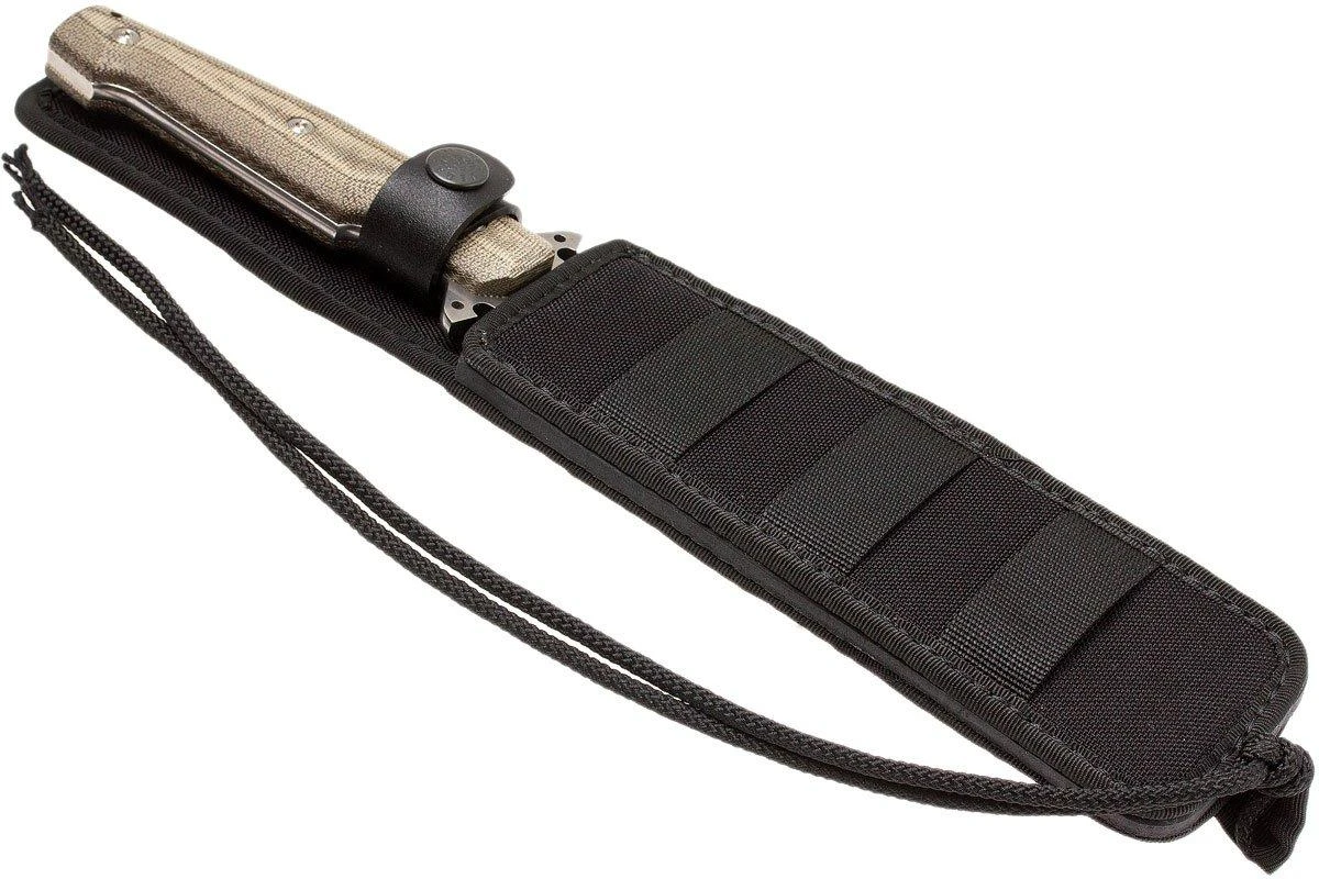 Viper Fate VT 4005 SWCV Stonewashed, Green Micarta, Cuchillo Fijo 9 Viper Fate VT 4005 SWCV Stonewashed, Green Micarta, Cuchillo Fijo - Imagen 9