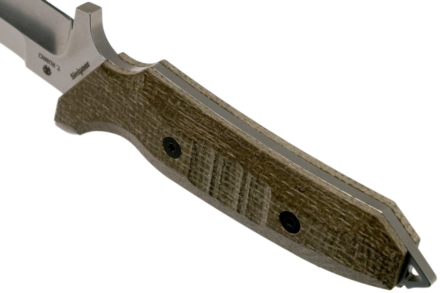 Viper Fearless VT4018CG Sleipner Stonewashed, Green Canvas Micarta, Cuchillo Fijo, Rumici Design 4 Viper Fearless VT4018CG Sleipner Stonewashed, Green Canvas Micarta, Cuchillo Fijo, Rumici Design - Imagen 4