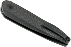 WE Knife Black Void Opus 2010V-1, V Grind, Twill Navaja Fibra De Carbono, Diseño Justin Lundquist 11 WE Knife Black Void Opus 2010V-1, V Grind, Twill Navaja Fibra De Carbono, Diseño Justin Lundquist -Tienda De Cuchillos WK2010V 1 04 we knife