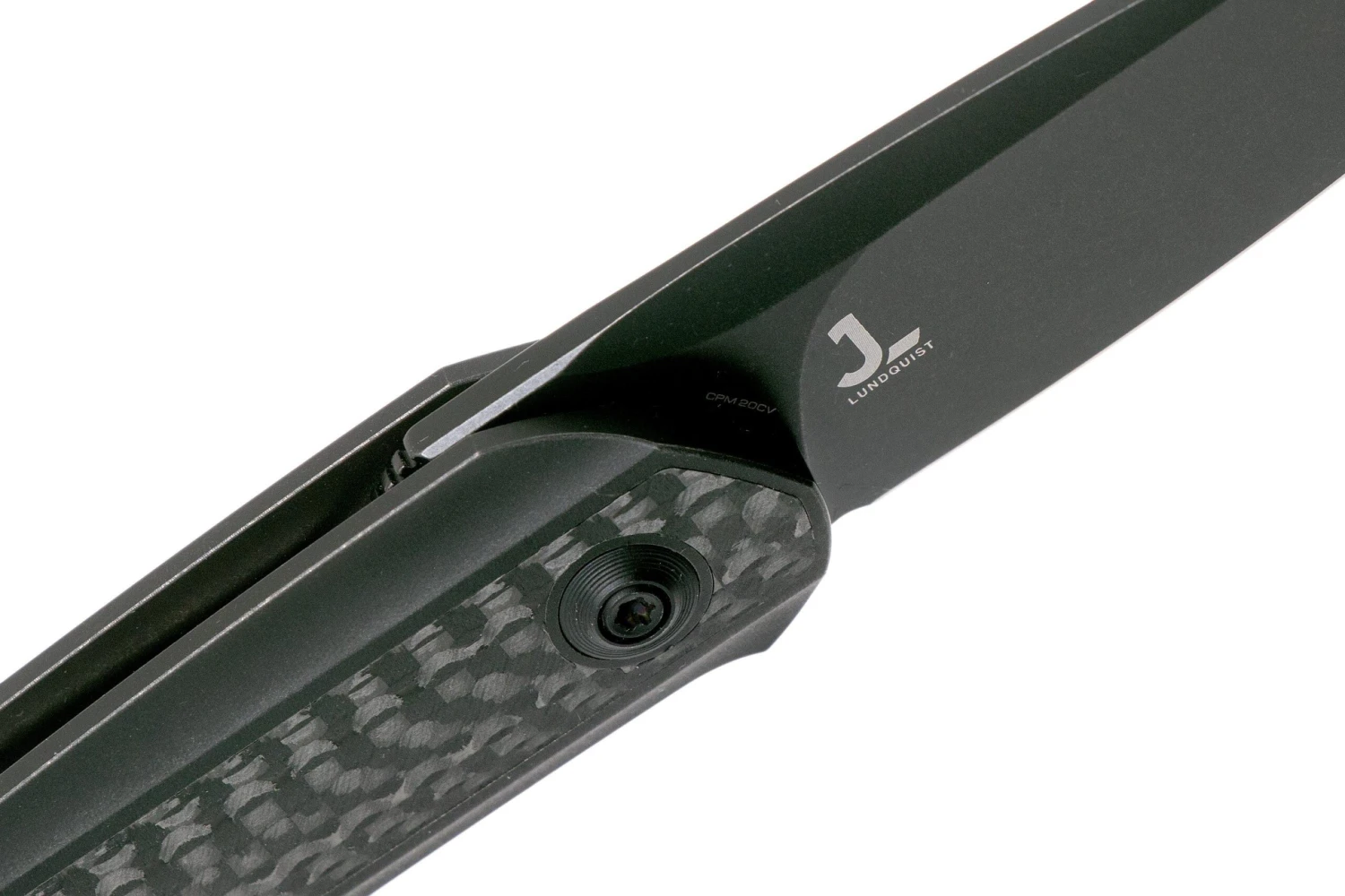 WE Knife Black Void Opus 2010V-1, V Grind, Twill Navaja Fibra De Carbono, Diseño Justin Lundquist 6 WE Knife Black Void Opus 2010V-1, V Grind, Twill Navaja Fibra De Carbono, Diseño Justin Lundquist - Imagen 6