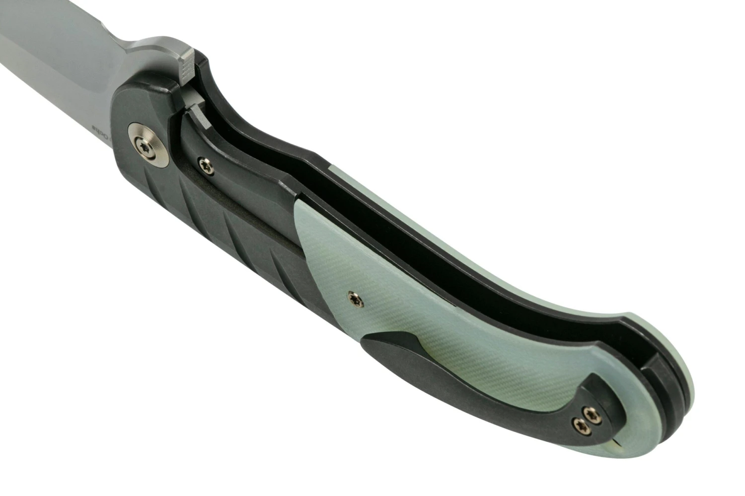 WE Knife Curvaceous WE20012-3 Black Titanium, Natural G10 Navaja, Eric Ochs Design 5 WE Knife Curvaceous WE20012-3 Black Titanium, Natural G10 Navaja, Eric Ochs Design - Imagen 5