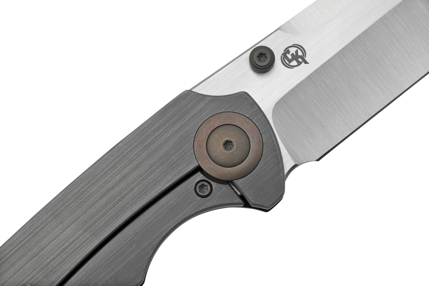 WE Knife Thug XL, WKWE20028D-2, Shredded Carbonfiber, Grey Titanium, Satin CPM-20CV Navaja 5 WE Knife Thug XL, WKWE20028D-2, Shredded Carbonfiber, Grey Titanium, Satin CPM-20CV Navaja - Imagen 5