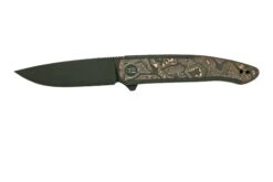 WE Knife Smooth Sentinel WE20043-6 Titanium Copper Foil Fibra De Carbono, Navaja