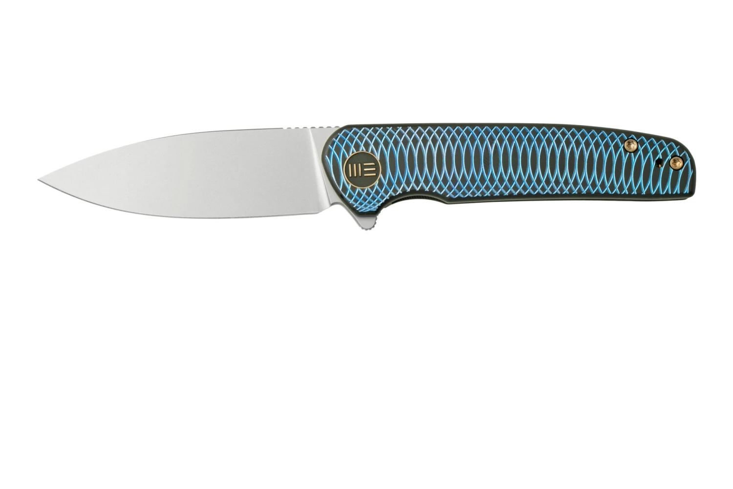 WE Knife Shakan Limited Edition WE20052C-1 Blue/Black Machined Titanium, Navaja 1 WE Knife Shakan Limited Edition WE20052C-1 Blue/Black Machined Titanium, Navaja