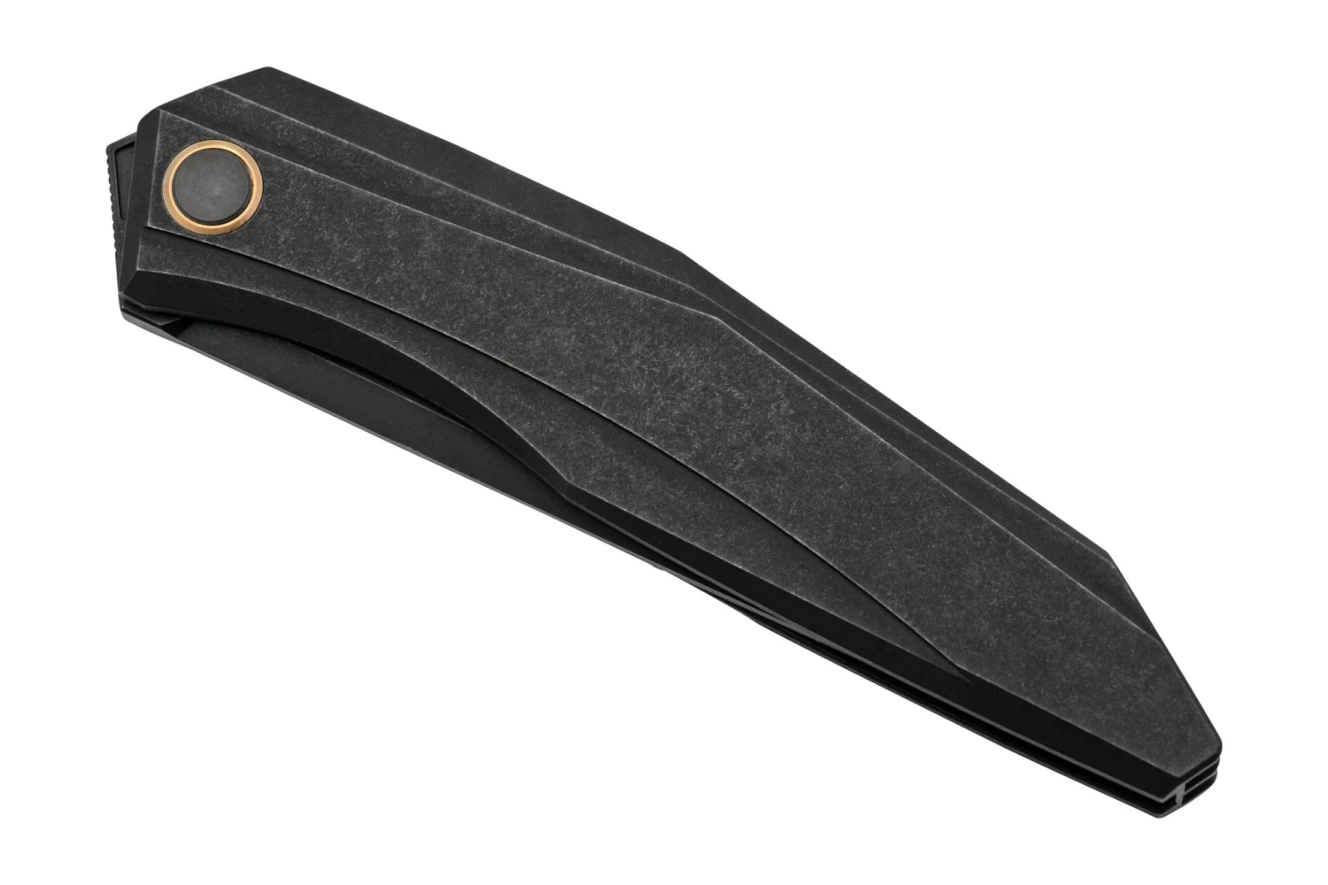 WE Knife Cybernetic WE22033-1 Black Titanium Handle, Black Stonewashed Limited Edition, Navaja 6 WE Knife Cybernetic WE22033-1 Black Titanium Handle, Black Stonewashed Limited Edition, Navaja - Imagen 6