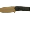 Willumsen Paragon DL22TTA Desert Tan Black G10, AUS-8, Cuchillo Fijo