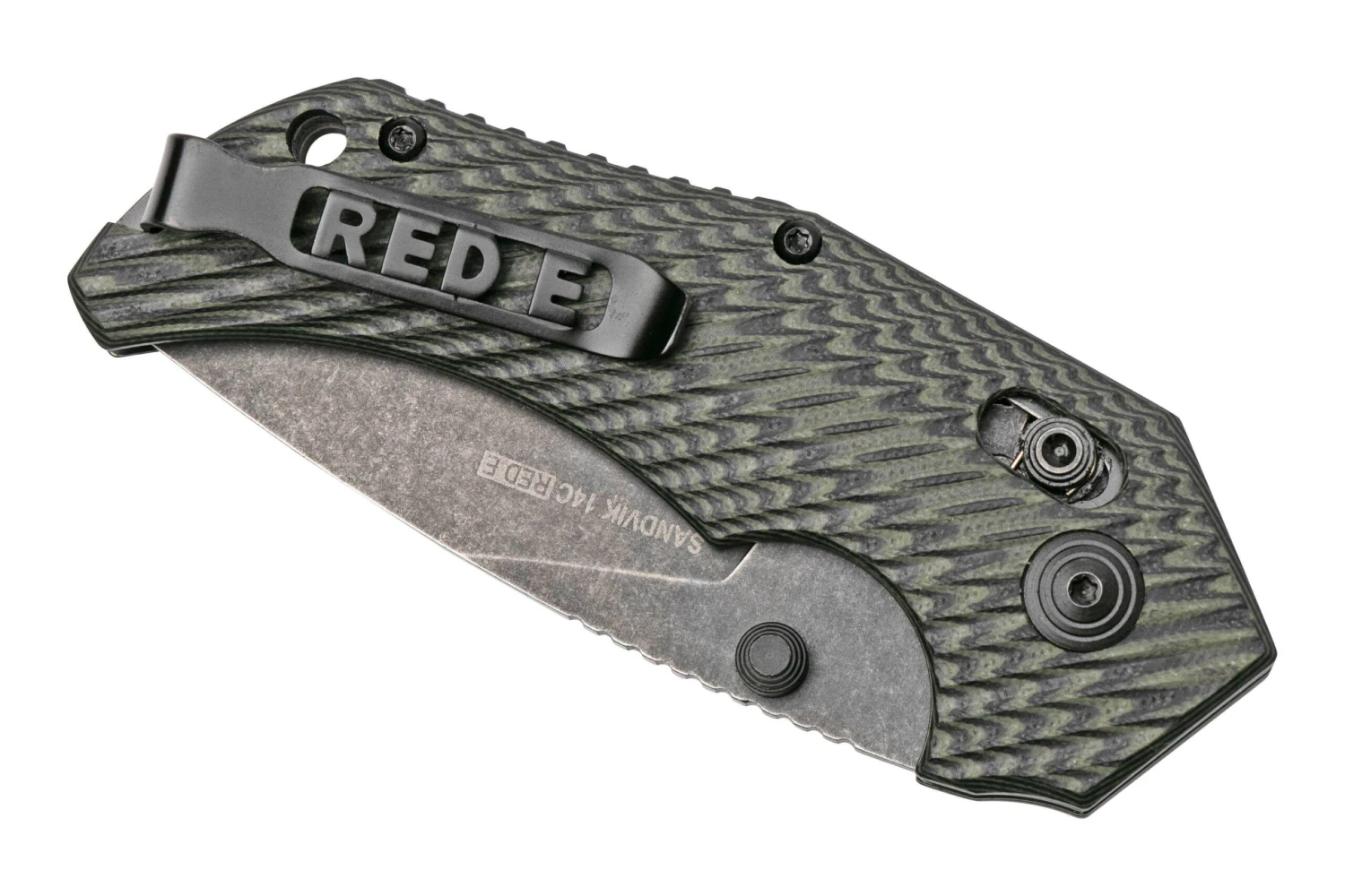 Willumsen Red E, RE21AOD Acid Green & Black, Navaja 4 Willumsen Red E, RE21AOD Acid Green & Black, Navaja - Imagen 4