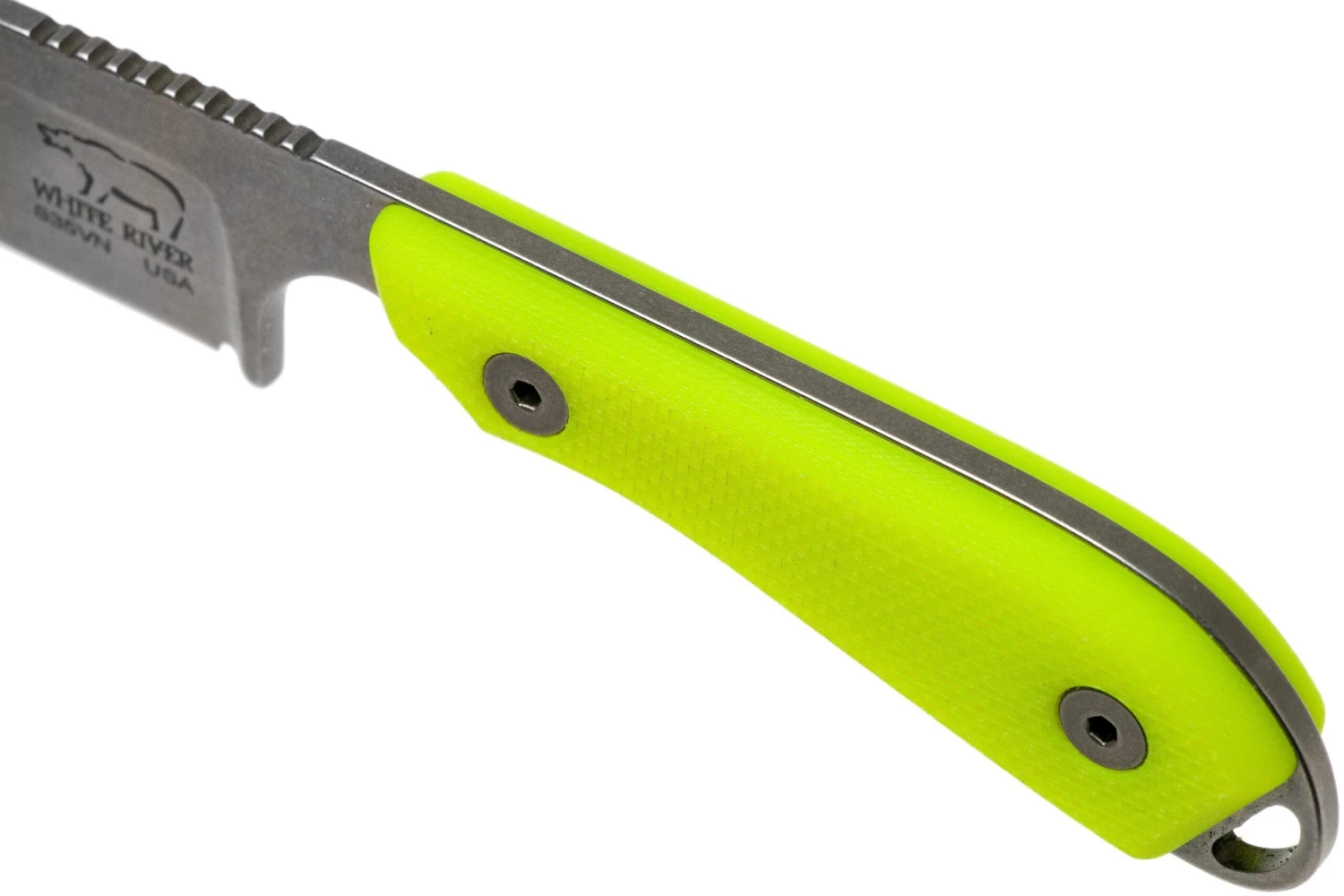 White River Knives M1 Backpacker Pro Yellow G10 Cuchillo Fijo, Funda Kydex 5 White River Knives M1 Backpacker Pro Yellow G10 Cuchillo Fijo, Funda Kydex - Imagen 5