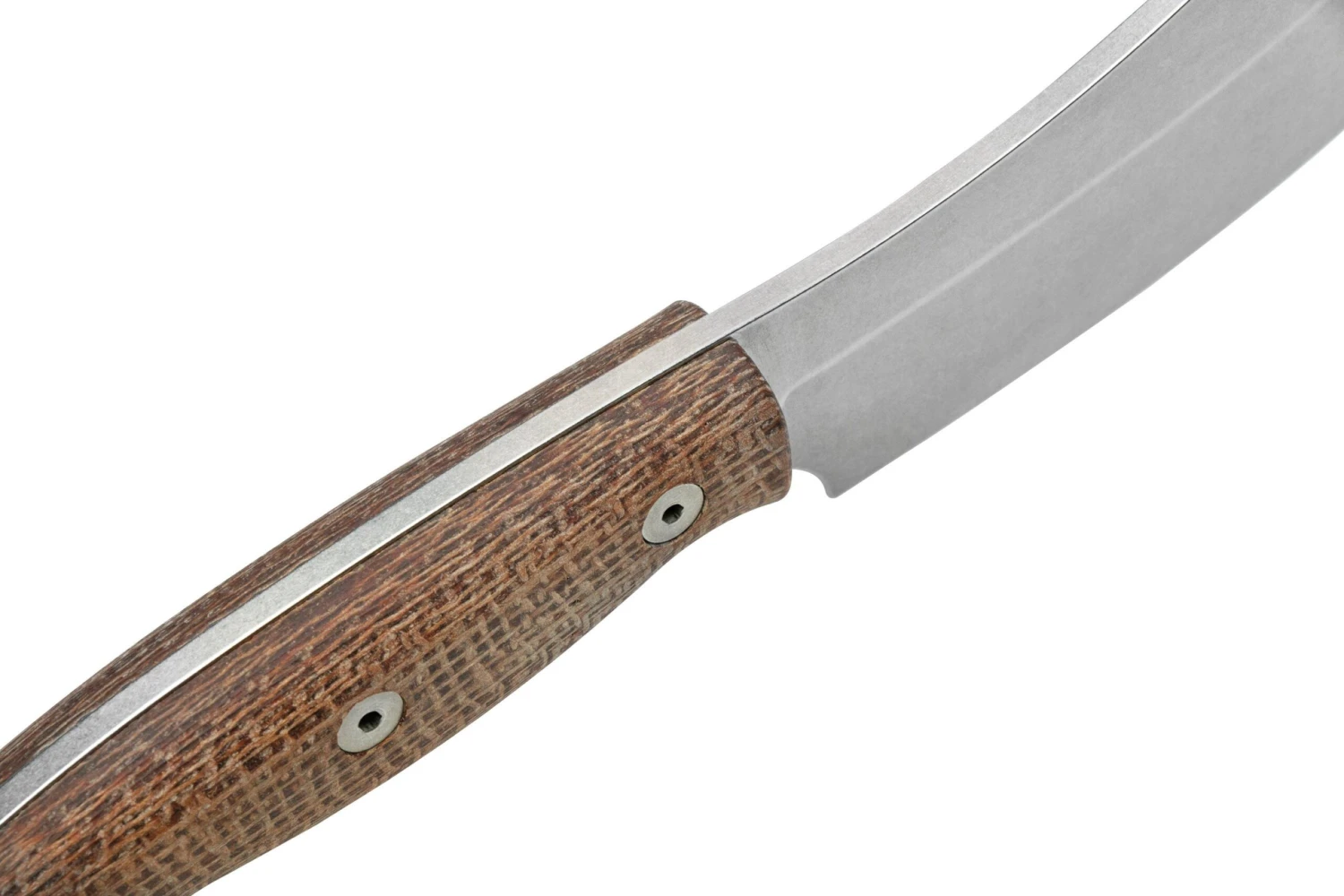 White River Camp Cleaver WRCC55-BNA Natural Burlap Micarta, Cuchillo De Camping 5 White River Camp Cleaver WRCC55-BNA Natural Burlap Micarta, Cuchillo De Camping - Imagen 5