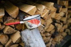 Knivesandtools Enamel Saucepan E-SP14-01, 14 Cm, Cacerola Esmaltada -Tienda De Cuchillos knivesandtools enamelware 13